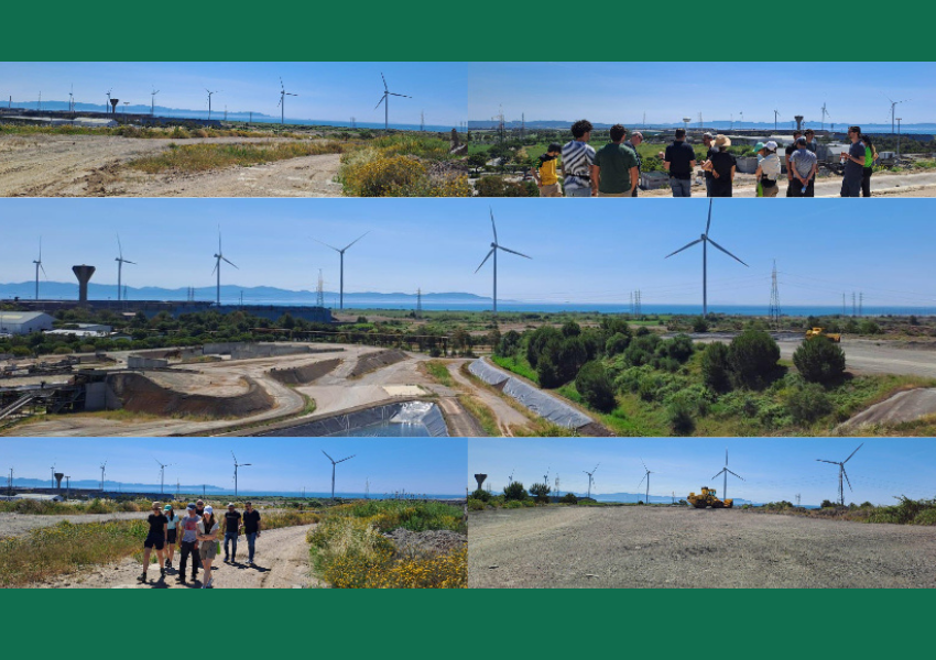 Formazione sul campo con TerreLogiche visita degli studenti della Sapienza alla discarica Rinascenza Toscana