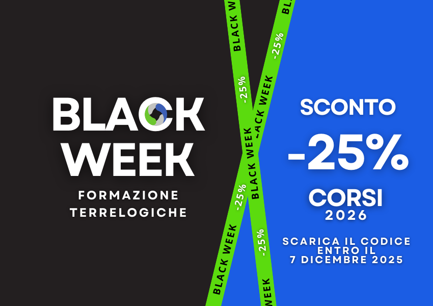 Promo Black Week Formazione TerreLogiche News black week 2025