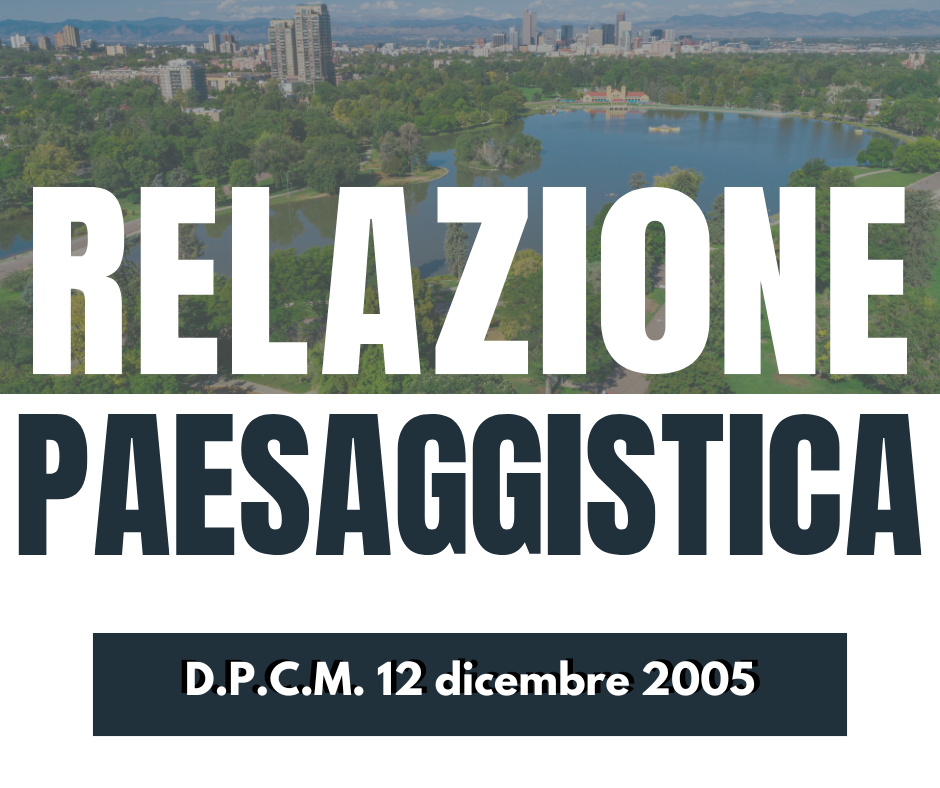 Corso La Relazione Paesaggistica 